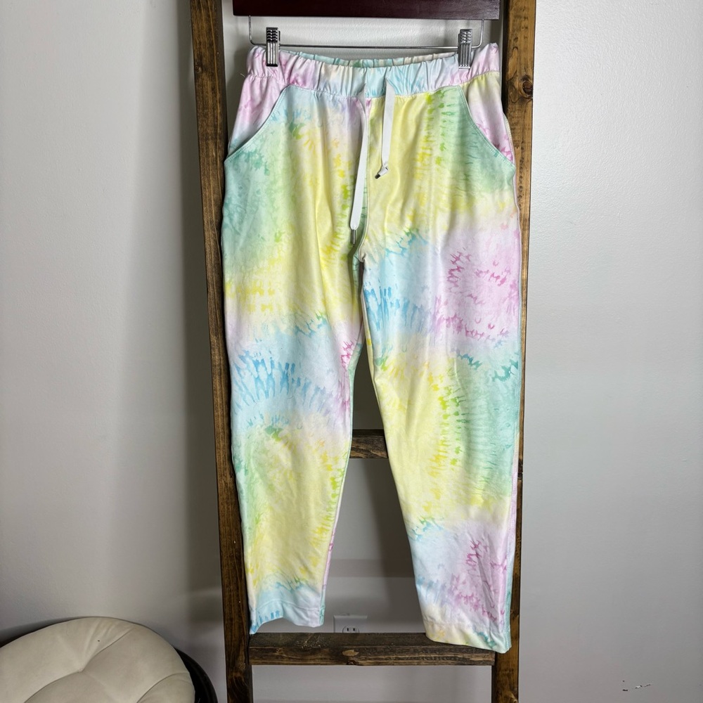Scorpio Sol Colorful Tie Dye Stretch Joggers